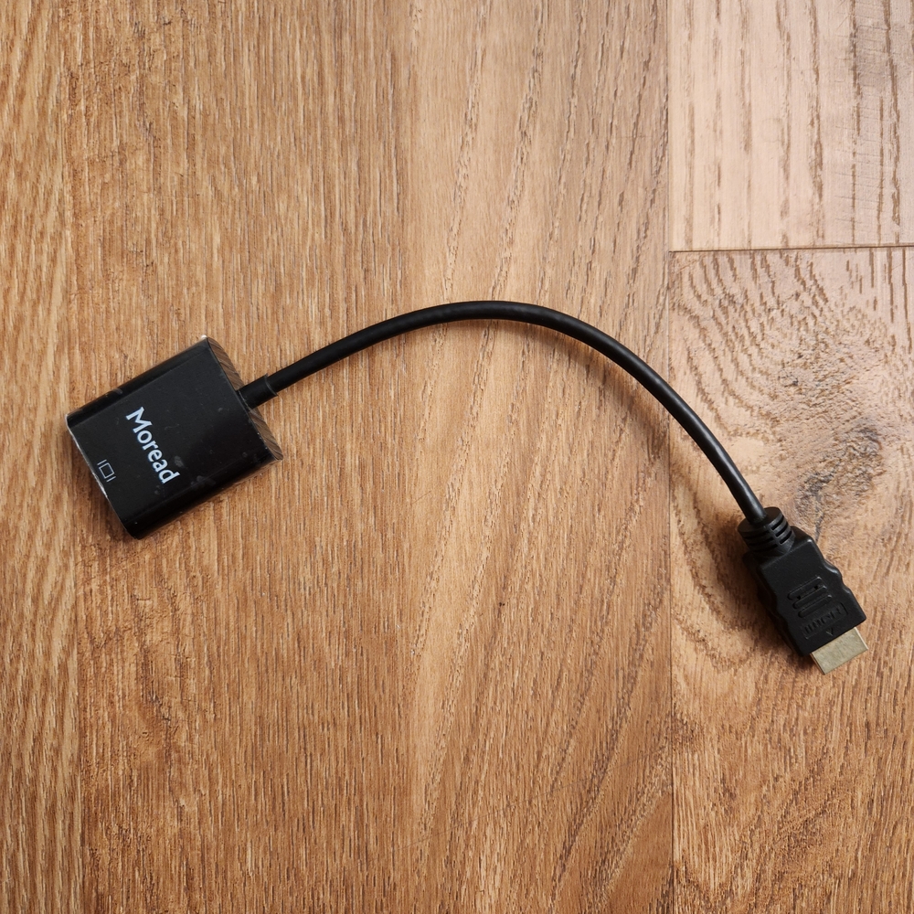 Black Moread HDMI Adapter